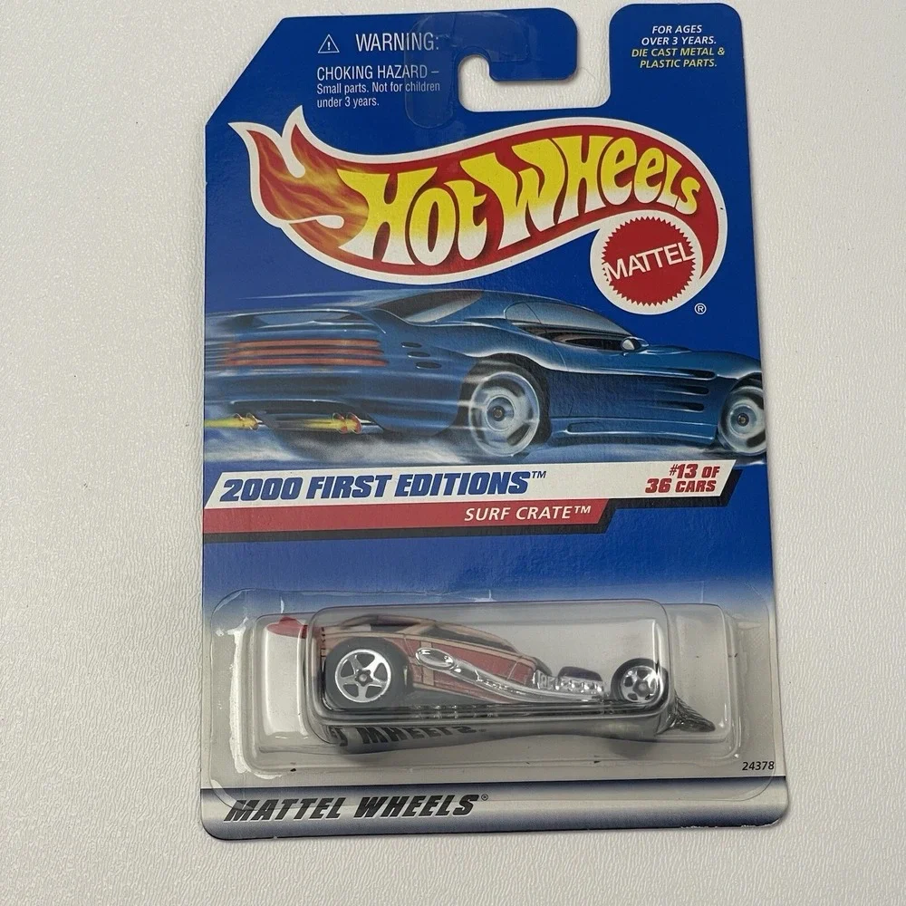 Mattel Hot Wheels 2000 First Editions Surf Crate 073 Hot Rod 13 of 36